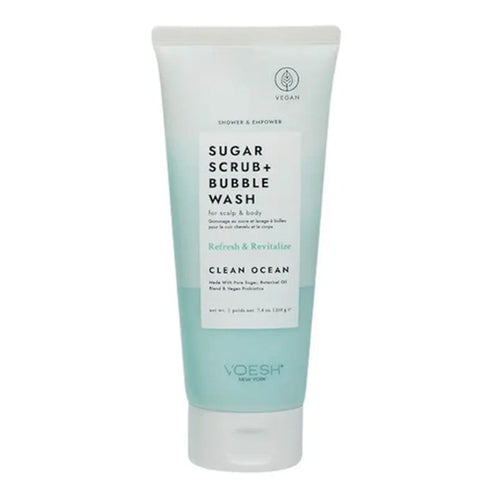 Voesh Sugar Scrub and Bubble Wash Clean Ocean