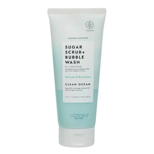 Voesh Sugar Scrub and Bubble Wash Clean Ocean