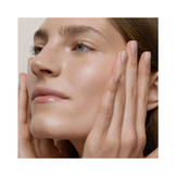 Woman with glowing complexion after using Strawberry Face Wash, highlighting its skin-smoothing and hydrating benefits.