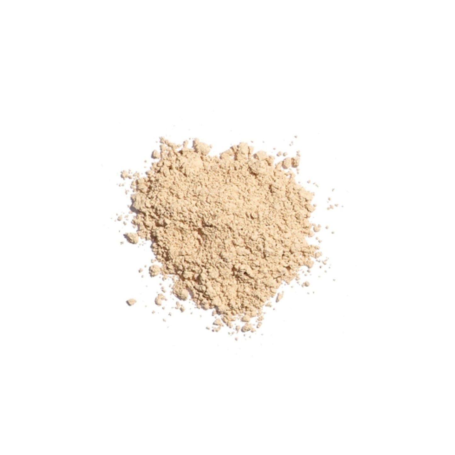 Light beige mineral powder from Eminence Organics Sun Defense - Mineral Sunscreen, offering a natural matte finish and sun defense for face.
