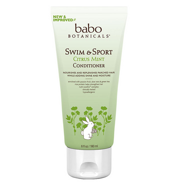 Babo Botanicals Swim and Sport Citrus Mint Conditioner
