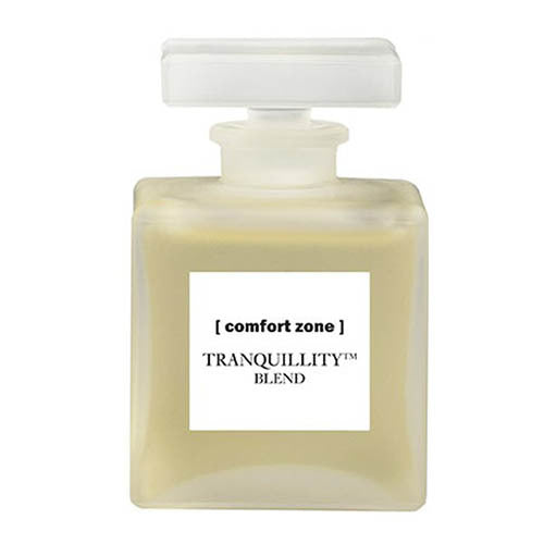 comfort zone Tranquility Blend Aromatherapy bottle with essential oils for relaxation, available at eSkinStore. Ideal for home fragrance use.