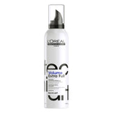 L'Oreal TecniArt Volume Mousse Strong Hold in 250ml bottle for professional hair styling. Adds volume and firm hold without crunchiness.