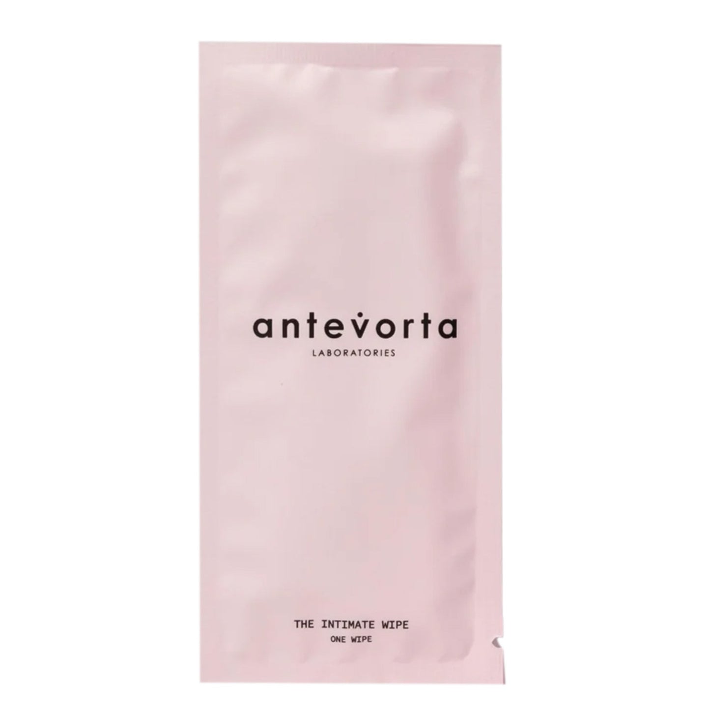 Antevorta The Intimate Wipe in pink packaging, designed for personal hygiene and freshness in feminine care routines. Travel-friendly and effective.
