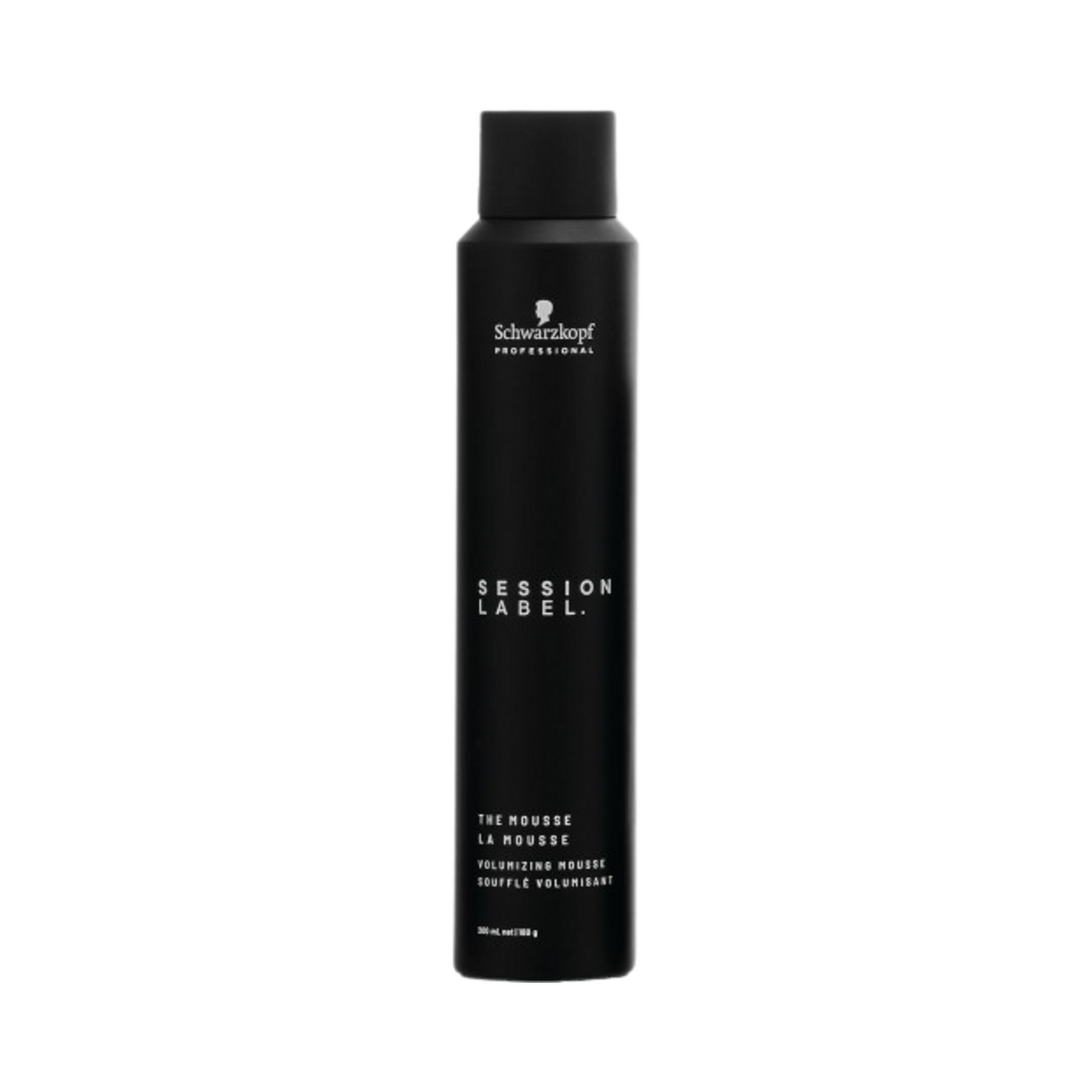 Schwarzkopf Session Label The Mousse Volumizing Souffle 6.76 fl oz hair styling mousse for lift and texture, ideal for volumizing hair care routines.