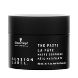 Schwarzkopf Professional Session Label The Paste Matte Compound hair styling product, 65 ml, ideal for textured matte hairstyles.