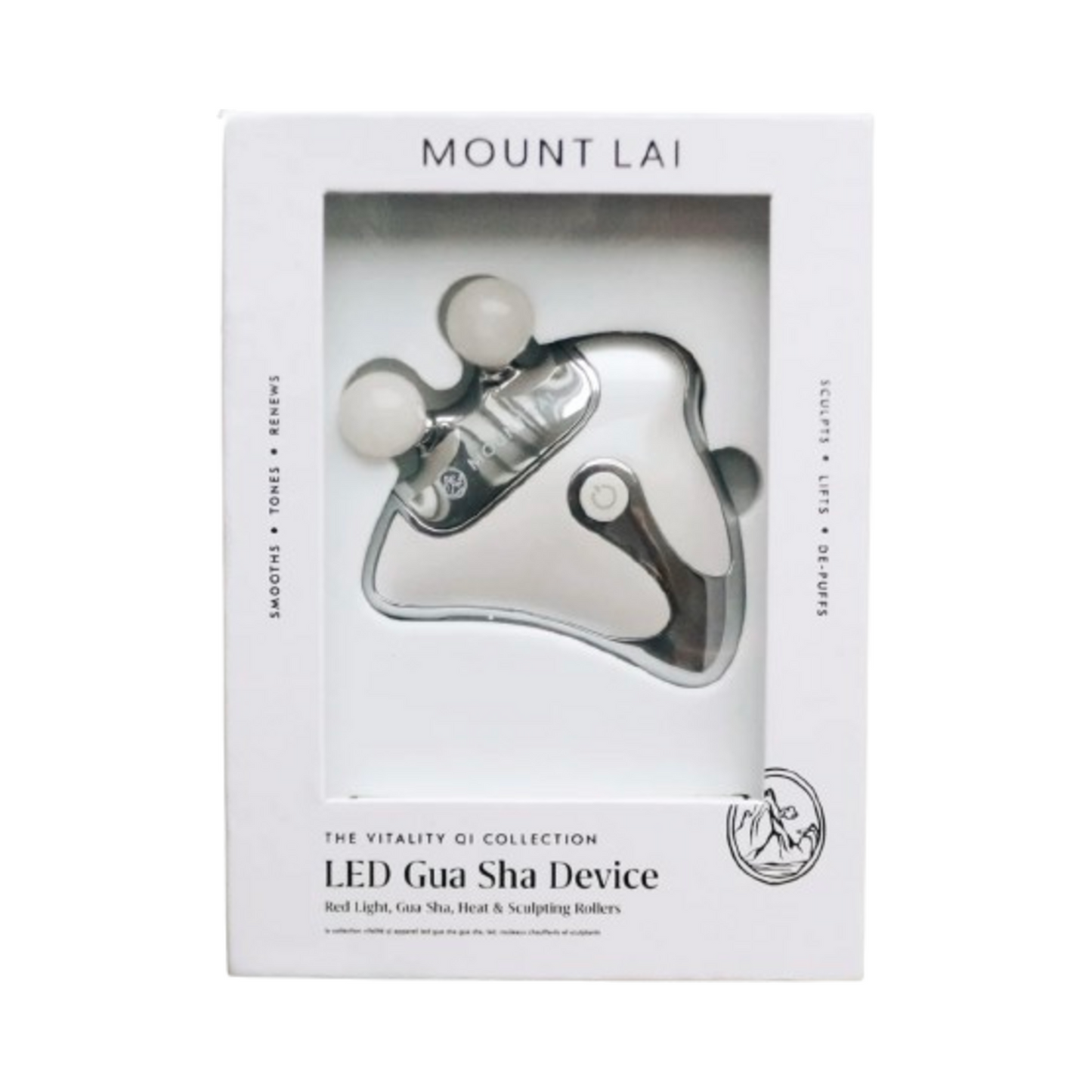 Mount Lai The Vitality Qi LED Gua Sha Appareil avec pochette de protection