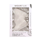 Mount Lai The Vitality Qi White Jade Gua sha Strumento Sculpt