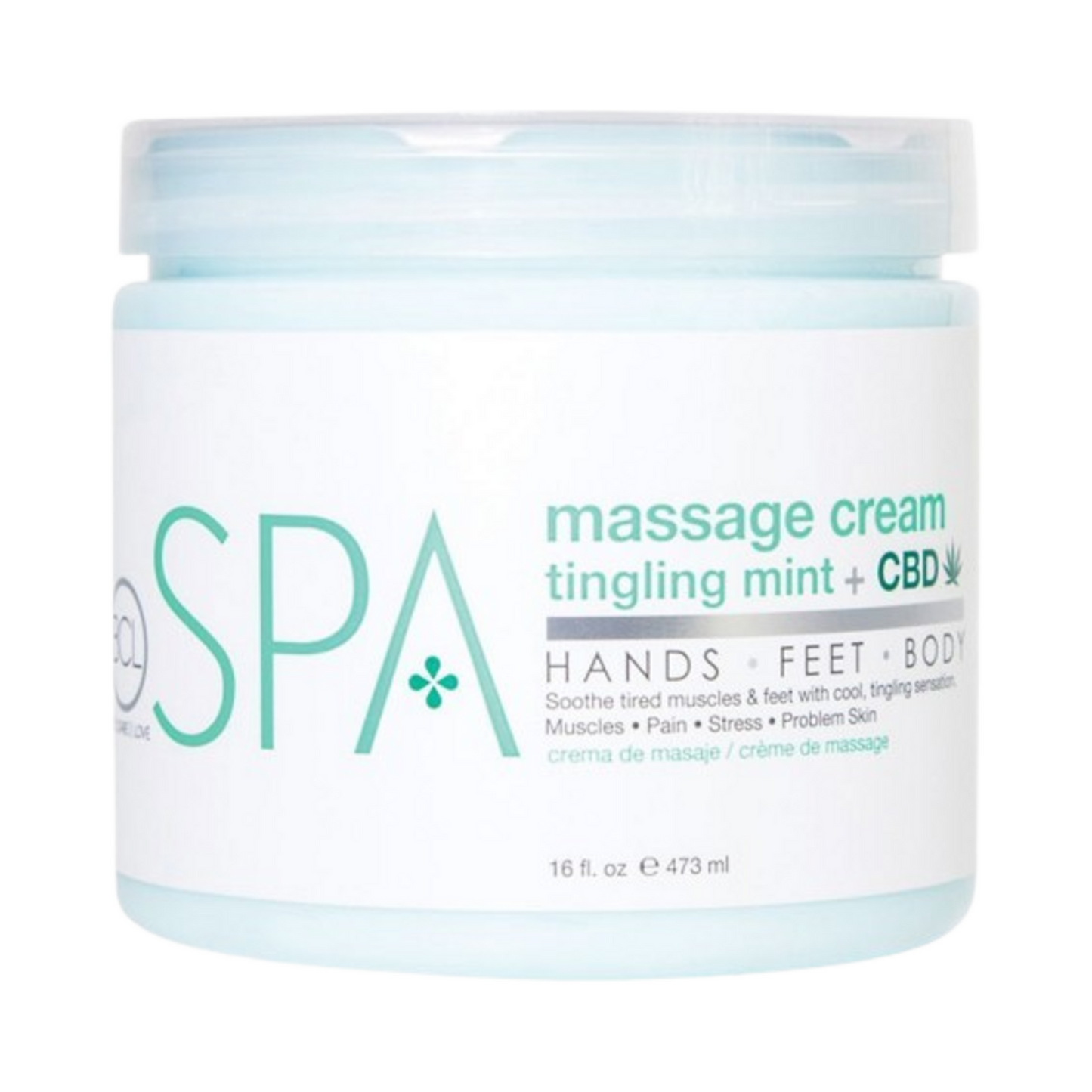 BCL Spa Tingling Mint and CBD Massage Cream