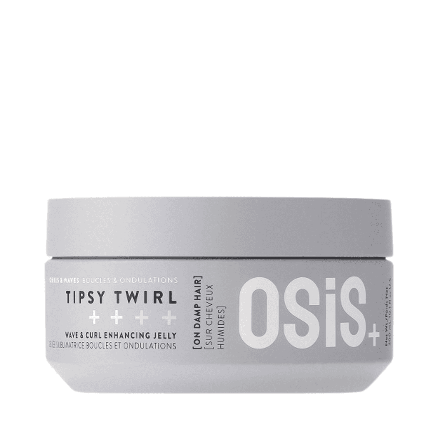 OSiS+ Hair Styling Tipsy Twirl Jelly in 300 ml jar, enhances curls and waves for smooth, frizz-free hair. Available at eSkinStore.