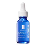 La Roche Posay Toleriane Dermallergo Serum in blue dropper bottle for sensitive skin. Calming face serum ideal for dryness and irritation relief.