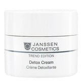 Janssen Detox Cream - Detox Face Cream in white jar packaging, ideal for mature skin and enriched with hyaluronic acid and vitamins.