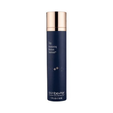 Skinbetter Moisturizer - Trio Rebalancing in a sleek navy and gold 1.7 fl oz bottle, ideal for hydrating dry facial and neck skin.