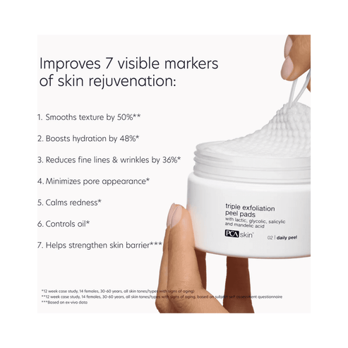 PCA Skin Triple Exfoliation Peel Pads