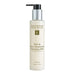 Vista frontale del latte detergente Tulsi e Snow Mushroom di Eminence Organics, un detergente viso delicato per la routine quotidiana di cura della pelle.