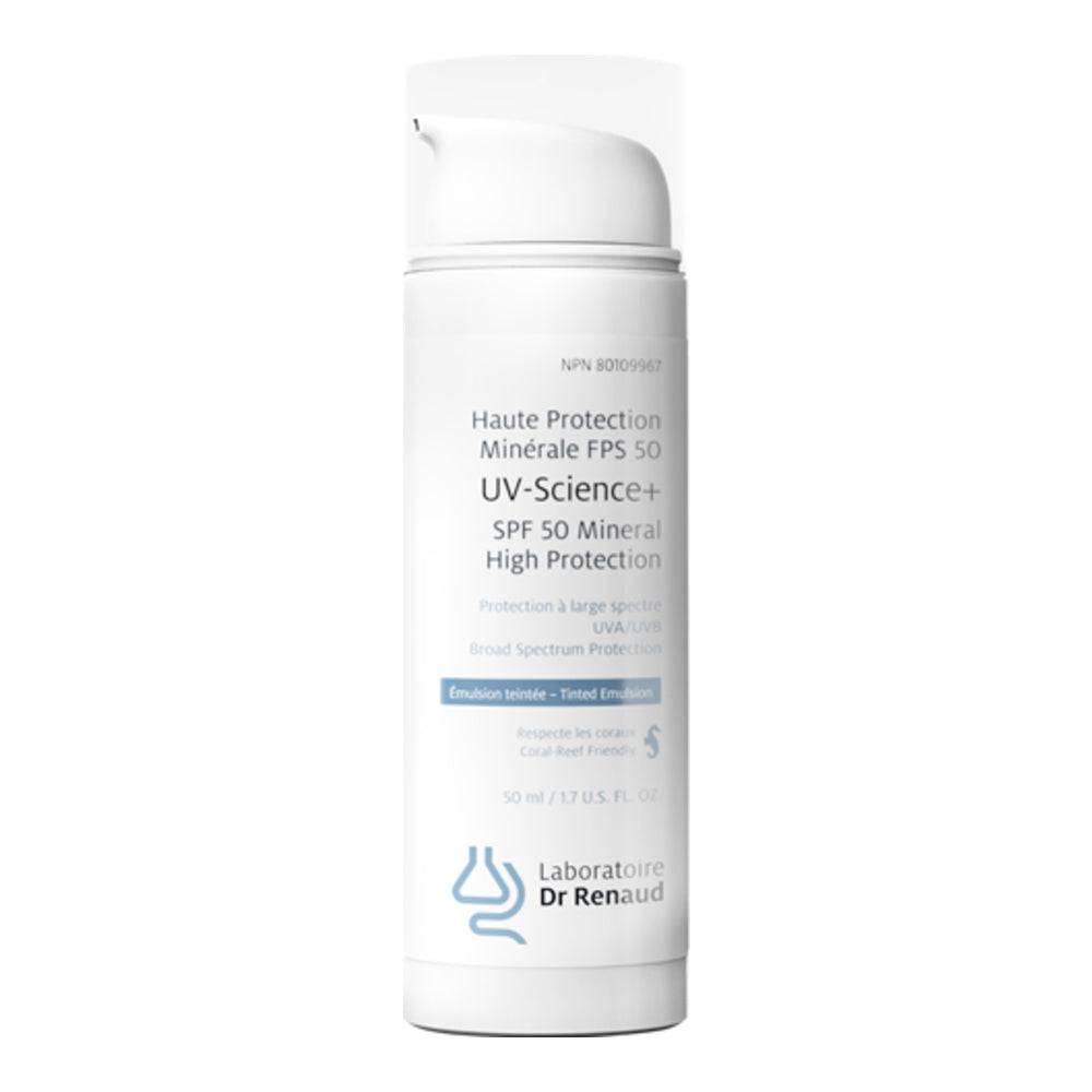 Dr Renaud UV-Science+ - Mineral SPF 50 Sunscreen | Universal Tint, High ...