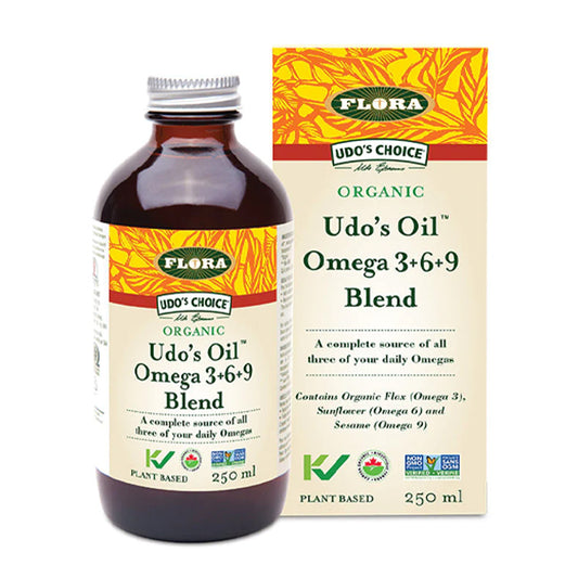 Mélange d'huiles oméga 3+6+9 de Flora Udo
