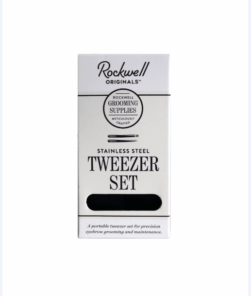Rockwell Stainless Steel Tweezer Set