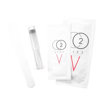 CO2Lift V At-Home Carboxy Vaginal Treatment Body Treatment set with syringe, applicator, and treatment packets from eSkinStore.