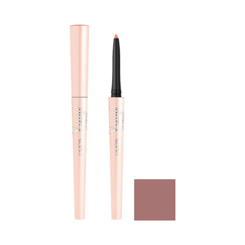 Pupa Vamp Lip Pencil in tea rose shade with swatch, offering smooth application and long wear.