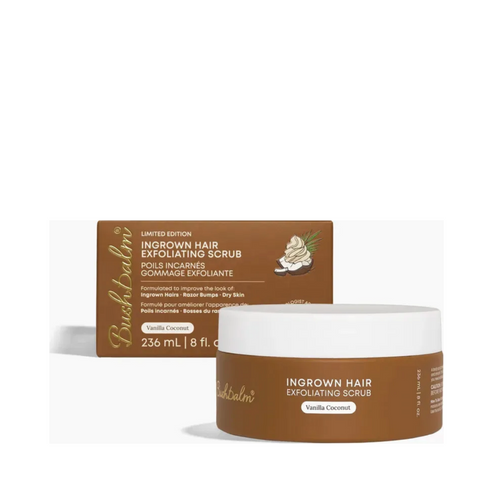 Bushbalm Vanilla Coconut Exfoliating Scrub Ingrown Hair