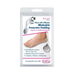 Acolchoamento protetor Visco-GEL para conforto dos pés em blister transparente. Apresenta folhas autoadesivas e reutilizáveis ​​para tratamento de cuidados com a pele.