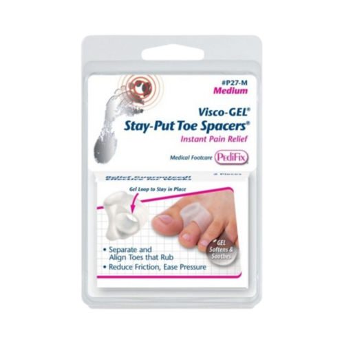 Pedifix Visco-GEL Stay-Put Toe Spacers