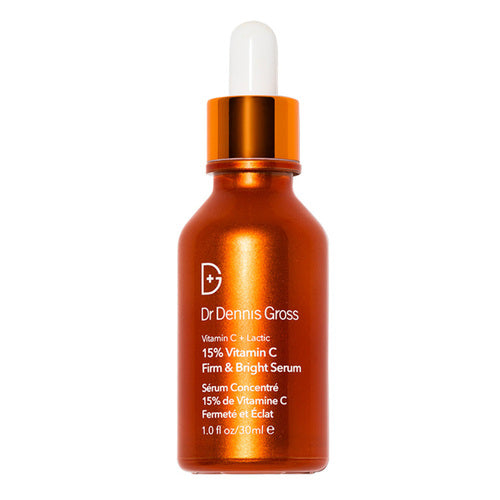 Dr Dennis Gross vitamin C + Lactic 15% C -vitaminföretag och ljust serum