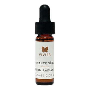 VivierSkin Radiance Serum زجاجة صغيرة بحجم 0.13 أونصة سائلة مع قطارة، مصل وجه مضاد للشيخوخة لتفتيح لون البشرة الناضجة وغير المستوية.
