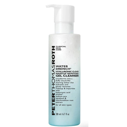 Peter Thomas Roth Water Drench Hyaluronic Cloud Gel nettoyant démaquillant