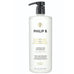 Philip B Botanical Weightless Volumizing hárnæring í 32 fl oz dælubrúsa til að raka og fjarlægja allar hárgerðir. Endurlífgaðu hárið með rakakremi.