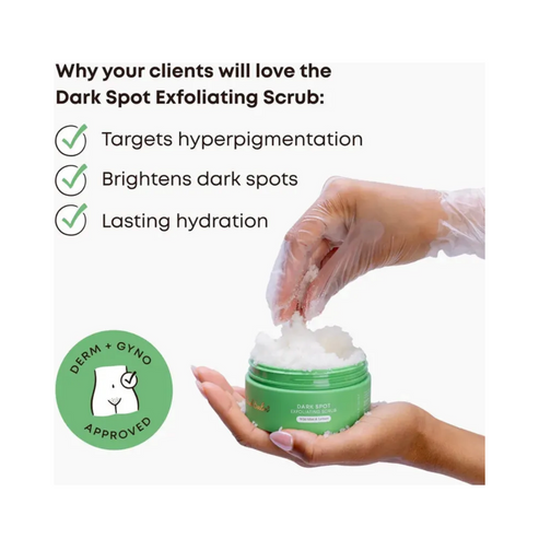 Bushbalm Wild Mint and Lemon Exfoliating Scrub Dark Spot