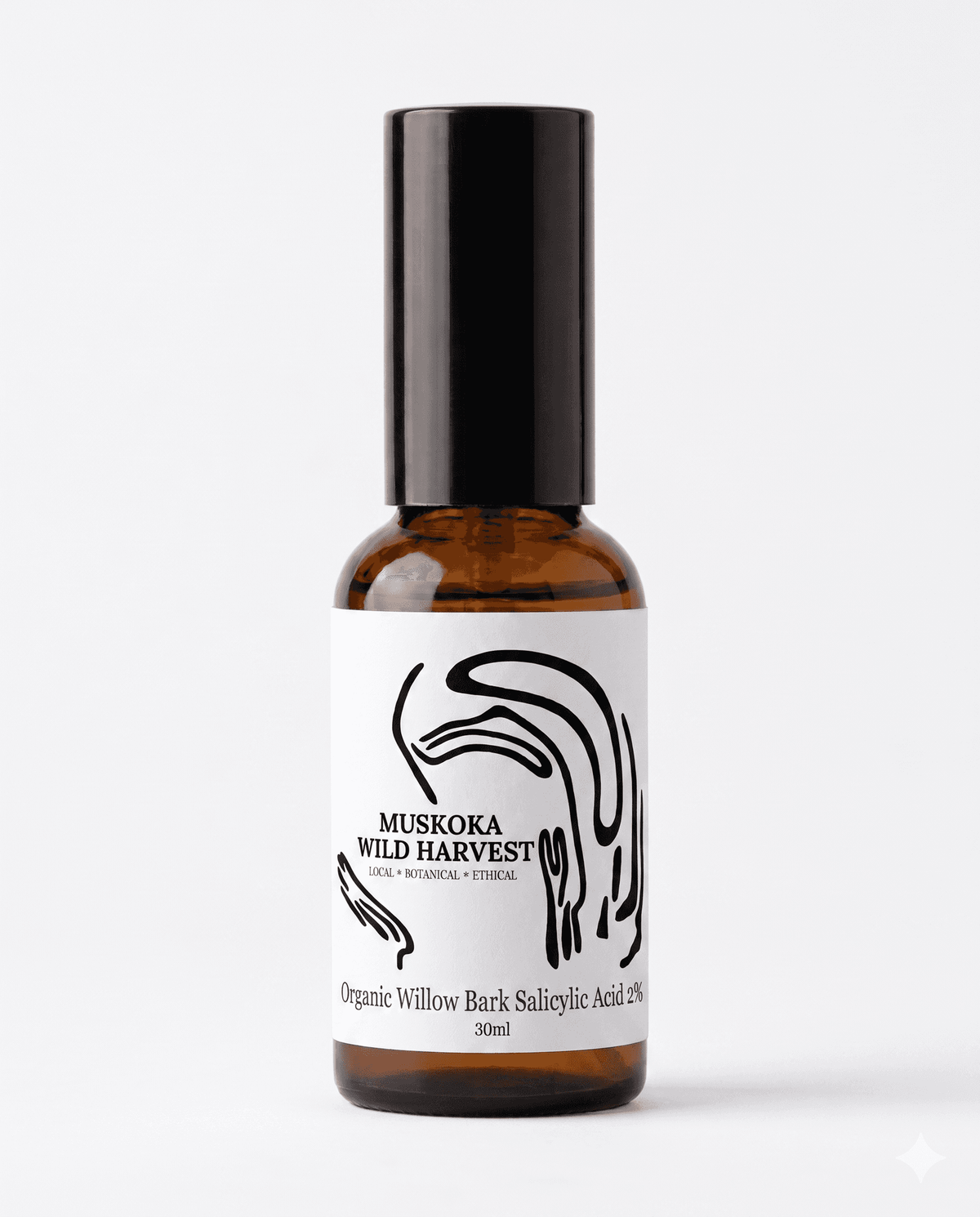 WILD ORGANIC WILLOW BARK SALICYLIC ACID 2% SERUM