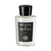 Síniú Galánta Acqua Di Parma Yuzu EDP 180ml i gloine shoiléir le variant dubh, foirfe do bhailiúcháin cumhráin sláinte & áilleacht.