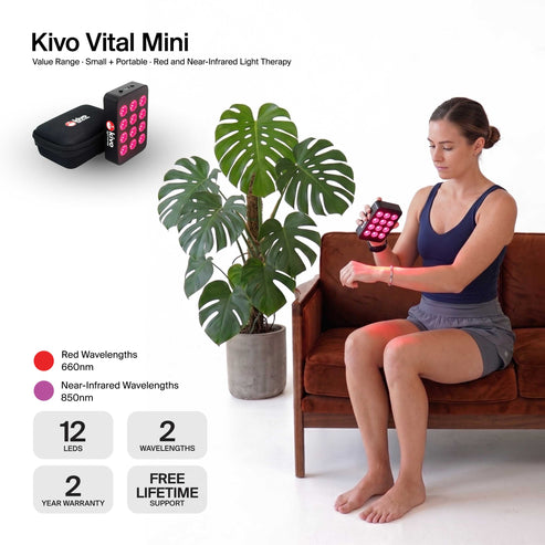 Kivo Wellness Bundle: 300 Series + Mini + Face/Neck/Chest + Googles