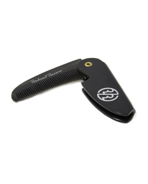 Rockwell Folding Moustache Comb