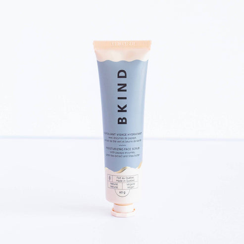 BKIND - Moisturizing Face Scrub - With papaya enzymes & green tea