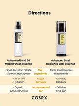 COSRX Advanced Snail Radiance Dual Essence 80ml