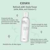 COSRX Refresh AHA BHA Vitamin C Booster Toner 150ml