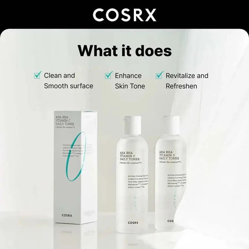 COSRX Refresh AHA BHA Vitamin C Booster Toner 150ml