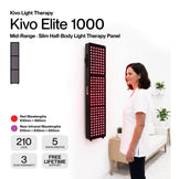 Kivo Elite 1000: Premium Medium Full Body Red Light Therapy Panel