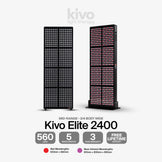 Kivo Elite 2400: Premium Extra Large Red Light Therapy Panel