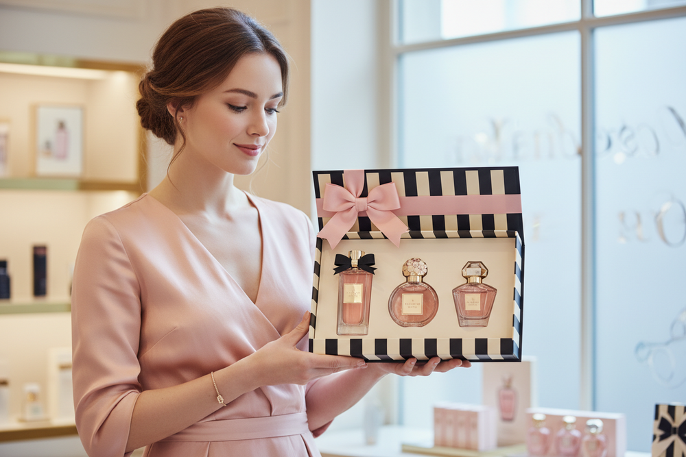 Conjuntos de fragrâncias acessíveis para todas as ocasiões