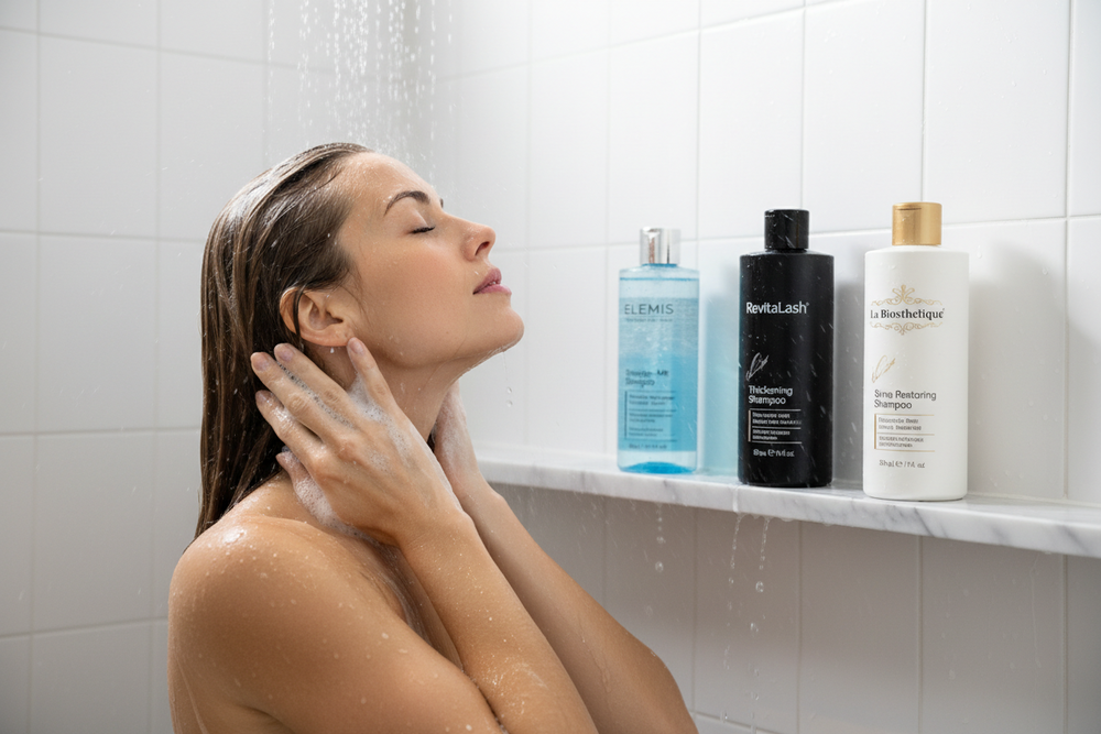 Limpeza de cabelo essencial