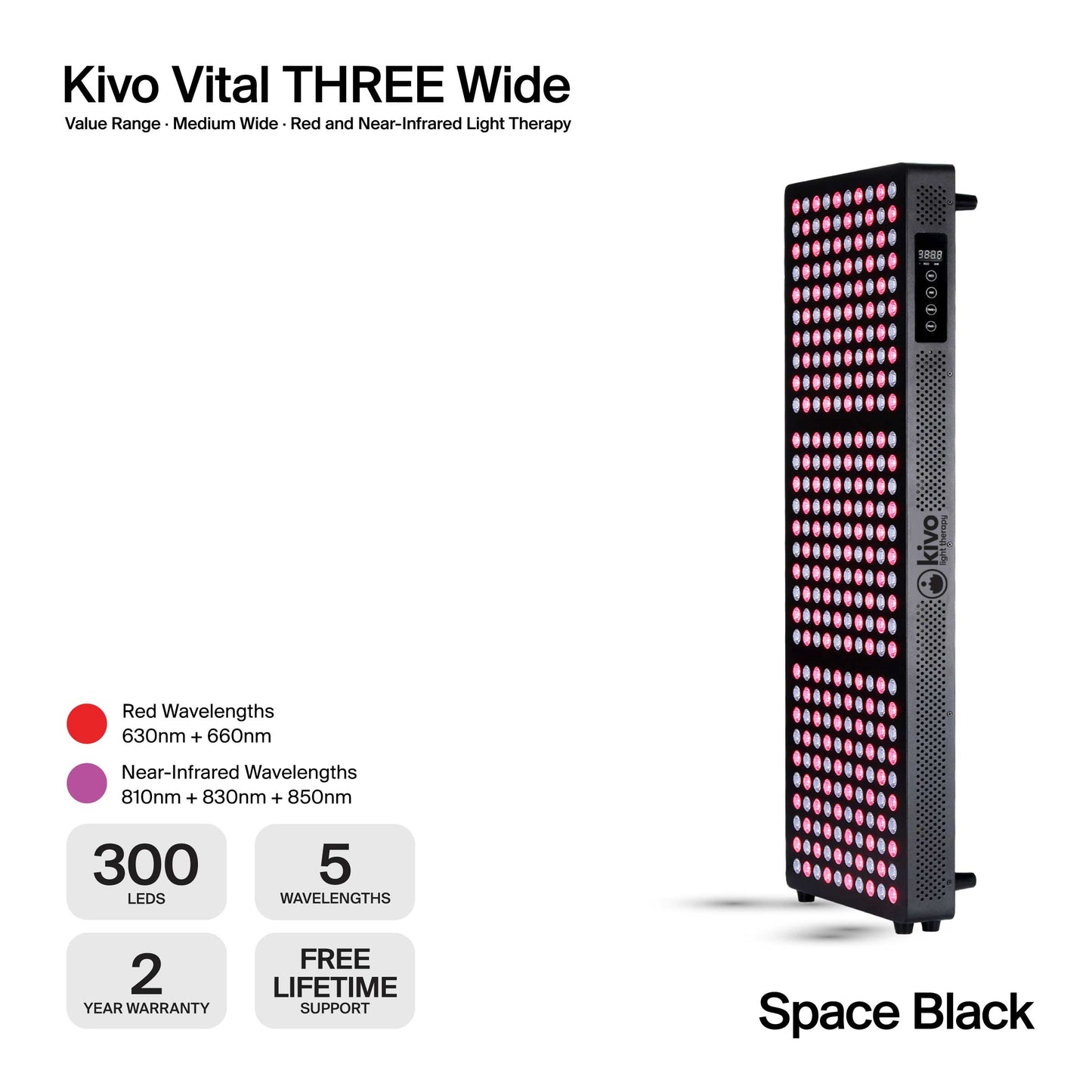 Kivo Vital THREE Wide