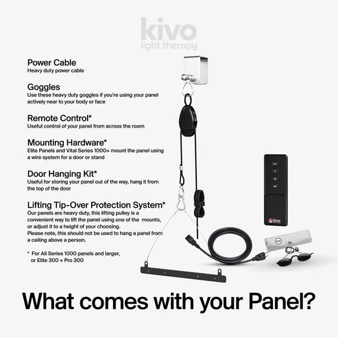 Kivo Pro 1000 - Medium Red Light Therapy Panel