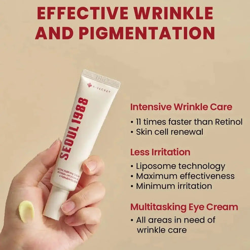 KSECRET SEOUL 1988 Eye Cream: Retinal Liposome 4% + Fermented Bean 30ml