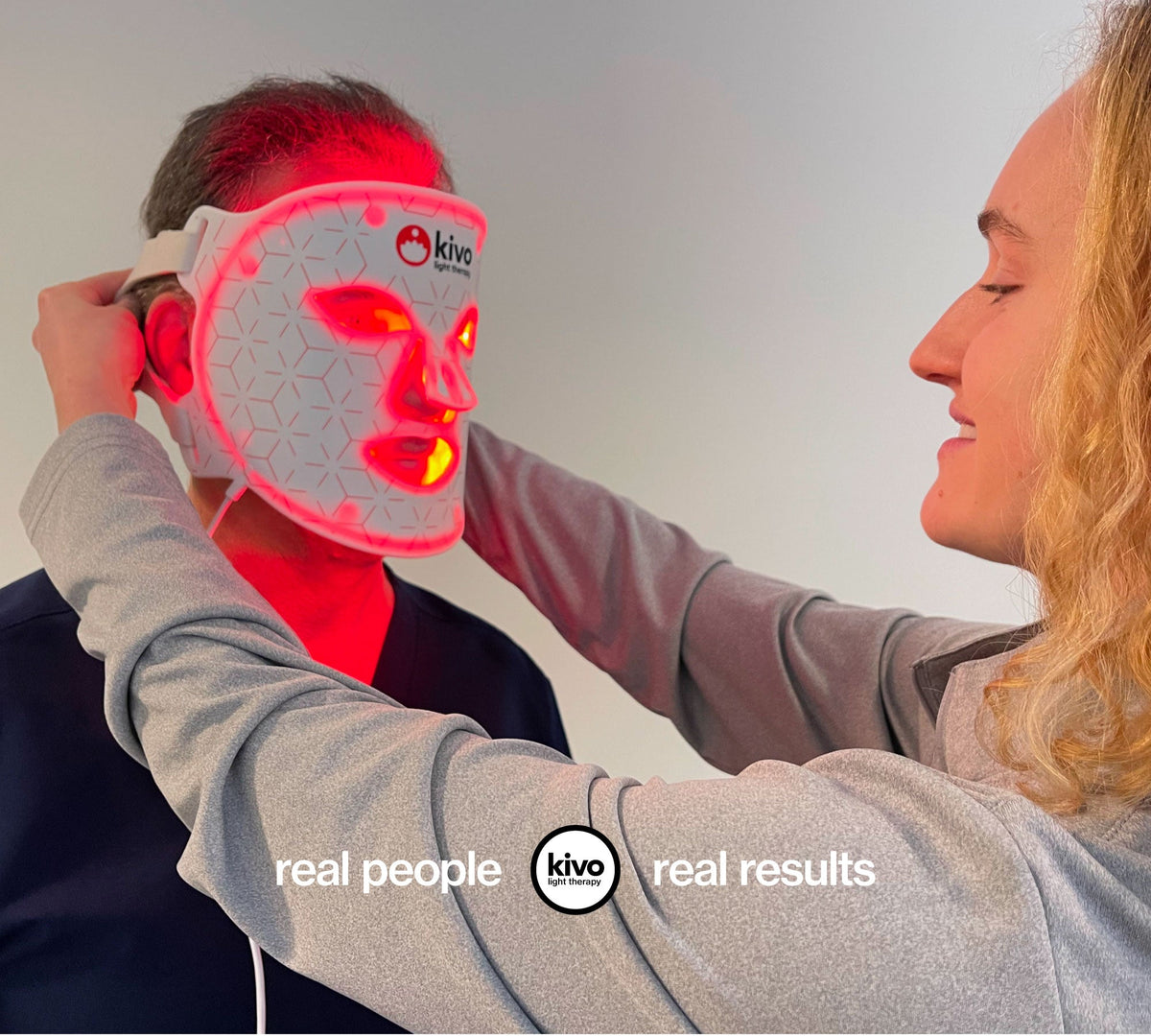 Kivo Elite 4-wavelength Red Light Therapy LED Face Mask