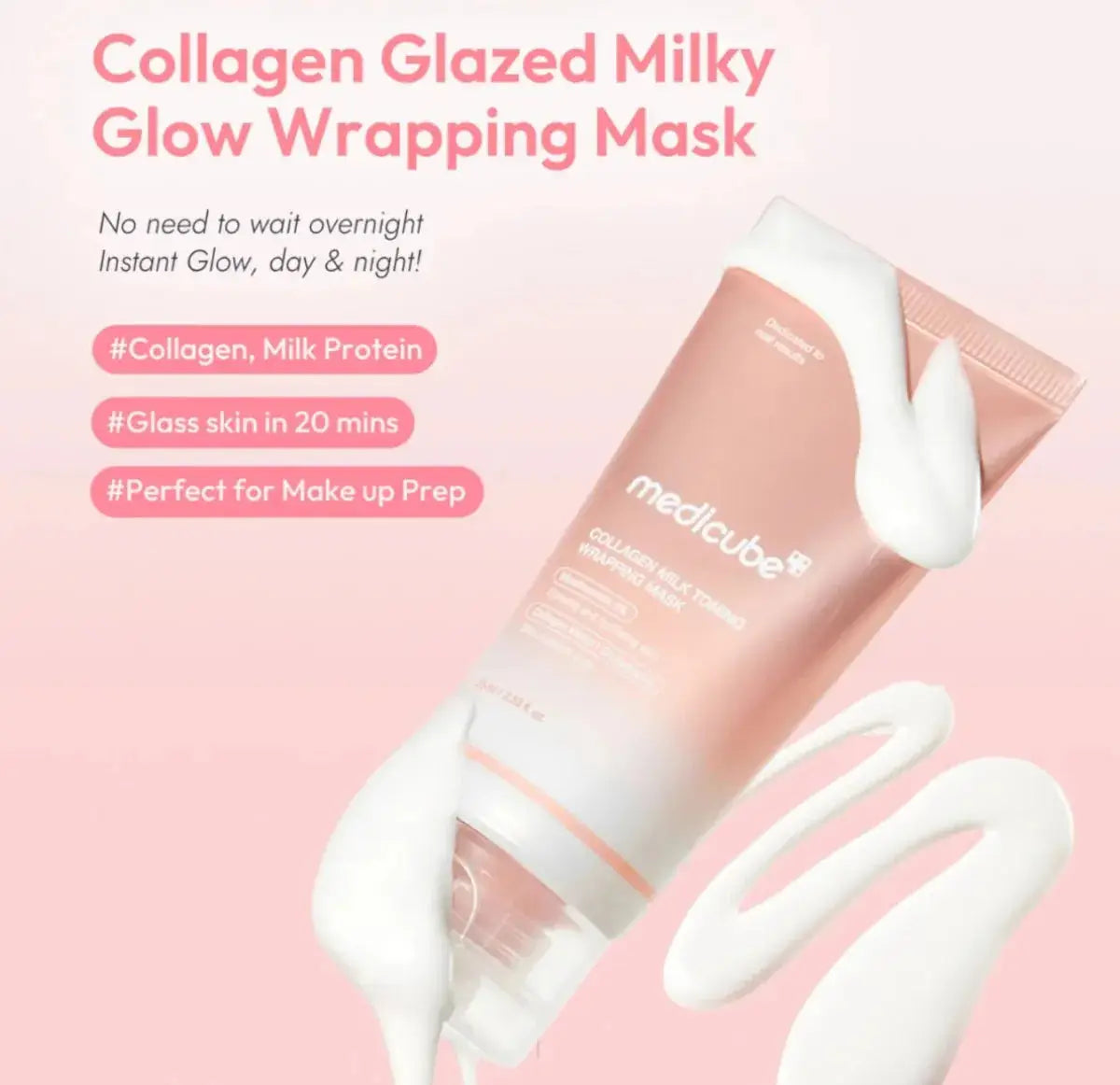 Medicube Collagen Milk Toning Wrapping Mask 75ml