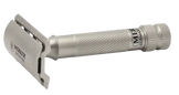 Merkur 34-INOX 3-Piece DE Safety Razor, Closed Comb, Standard Handle, Stainless Steel